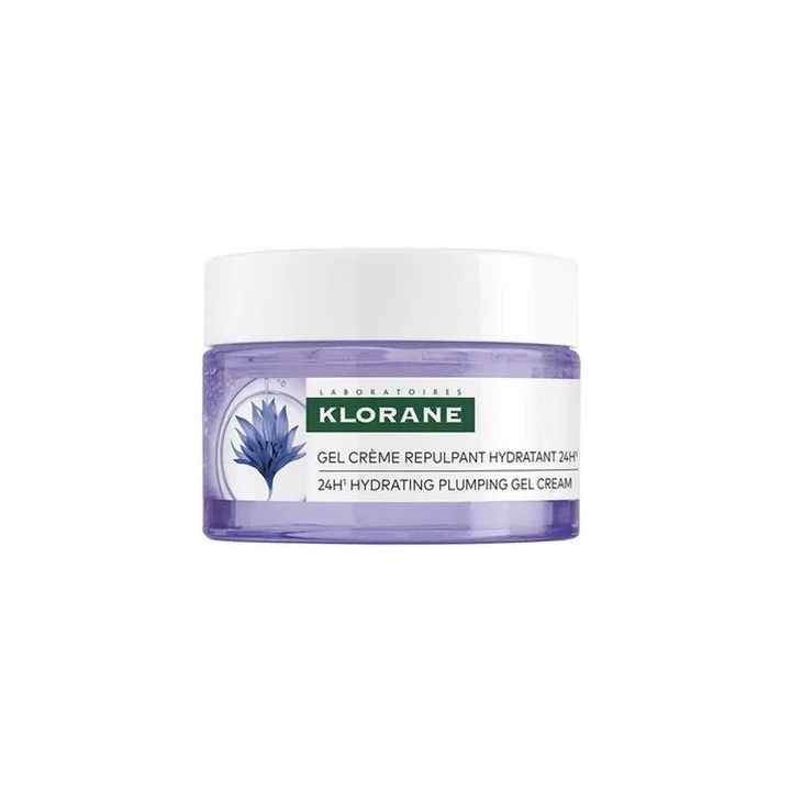 Gel crème repulpant hydratant au bleuet bio Klorane - pot de 50ml
