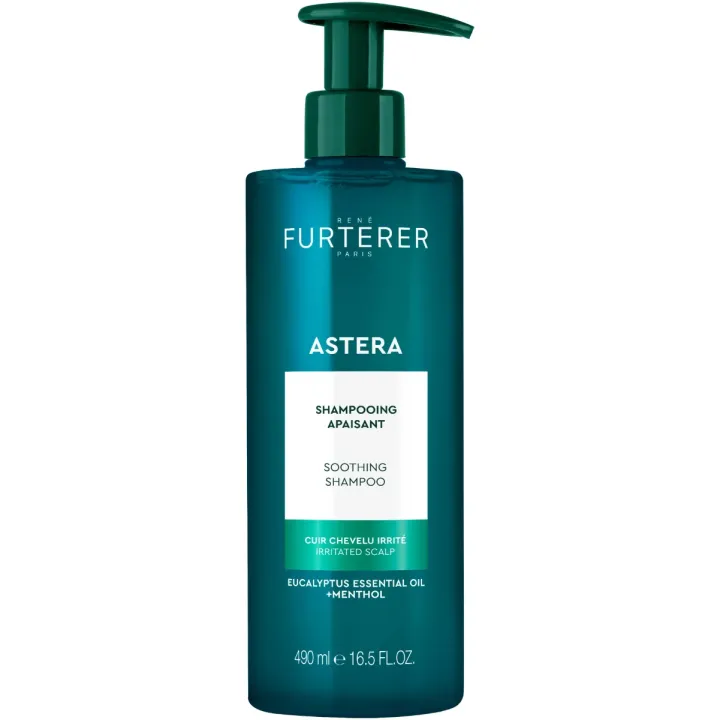 Astera shampooing apaisant René Furterer - flacon-pompe de 490ml