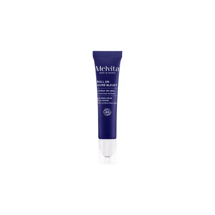 Roll-on givré bleuet Melvita - roll-on de 10ml