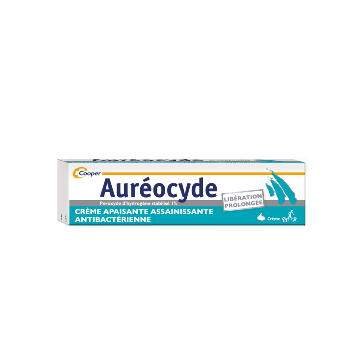 Auréocyde crème assainissante antibactérienne - tube de 15 ml