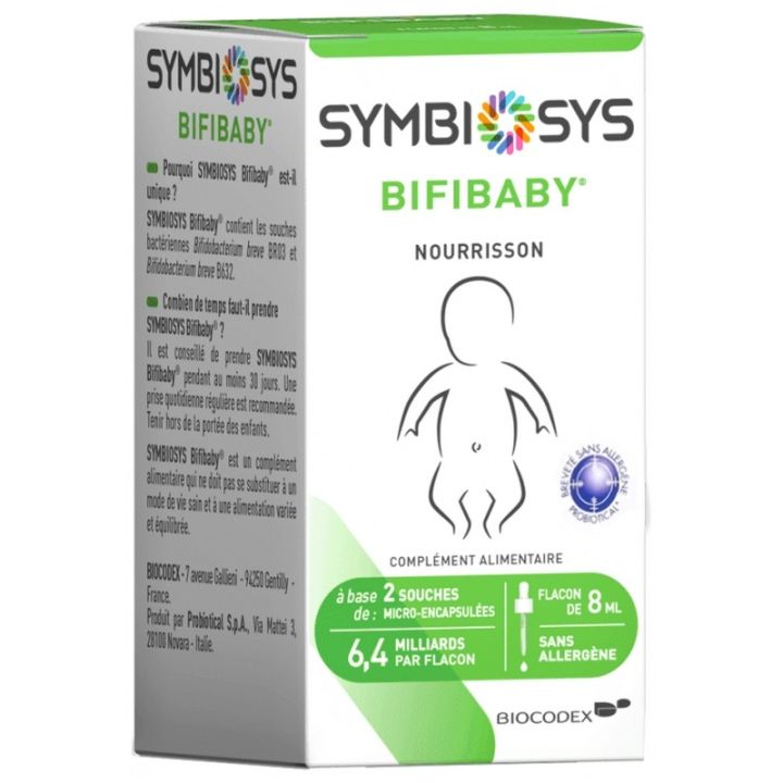 Symbiosys Bifibaby Nourisson Biocodex - flacon de 8ml