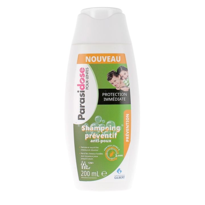 Shampooing préventif anti-poux Parasidose - flacon de 200ml