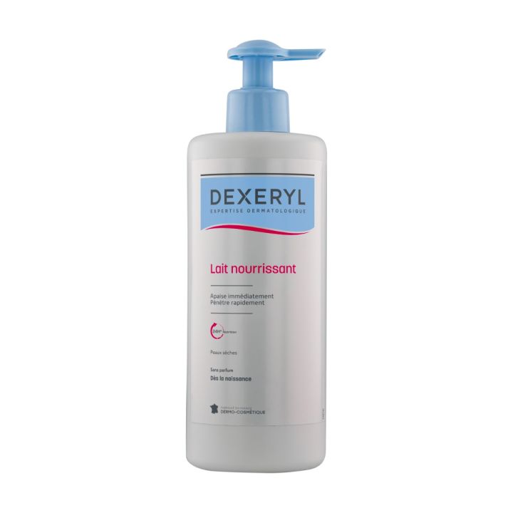 Dexeryl lait nourrissant sans parfum Pierre Fabre - flacon pompe de 500 ml