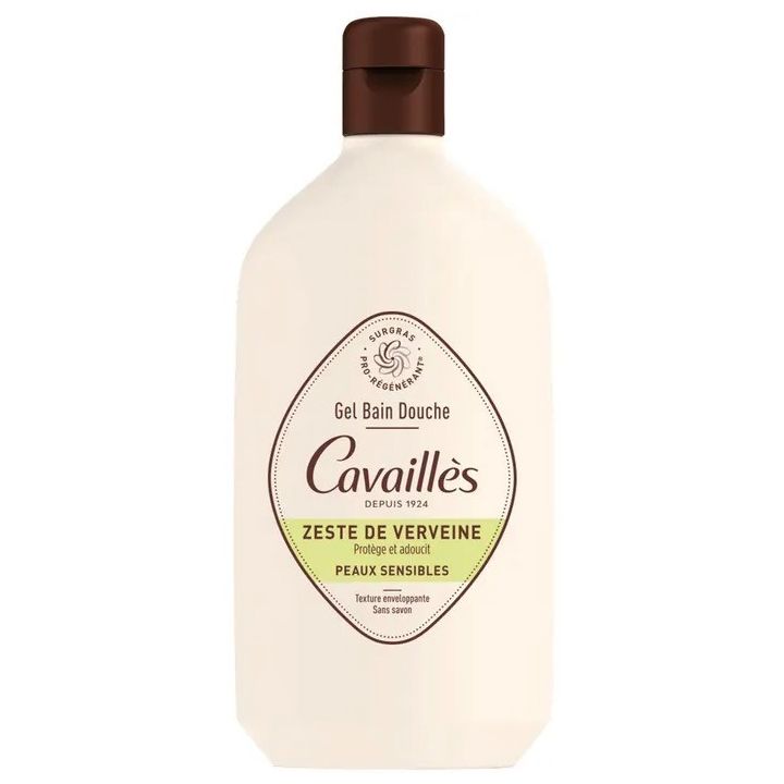Gel bain douche Zeste de verveine Rogé Cavaillès - flacon de 400ml