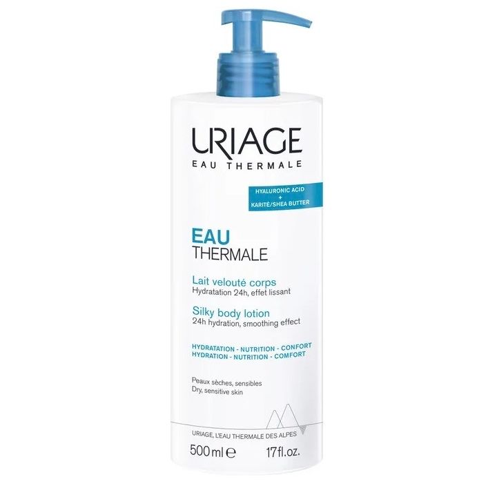 Lait velouté corps Uriage - flacon-pompe de 500ml