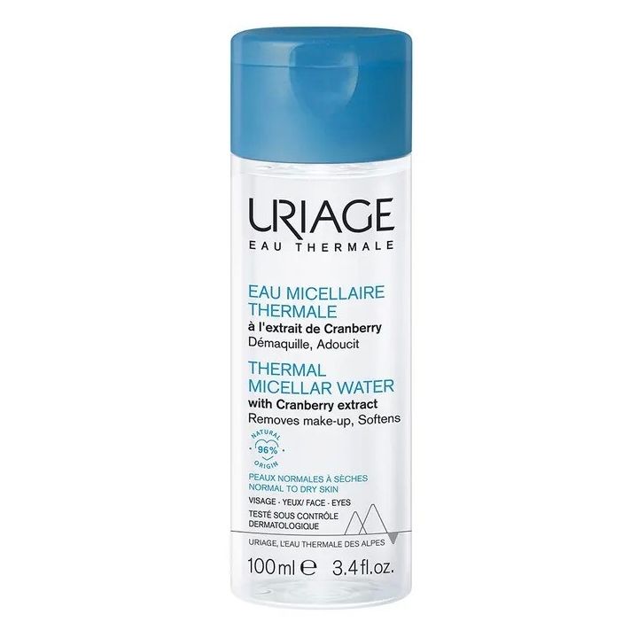 Eau micellaire thermale peaux normales à sèches Uriage - flacon de 100ml