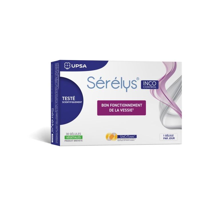 Sérélys inco control bon fonctionnement de la vessie Upsa - boite de 30 gélules