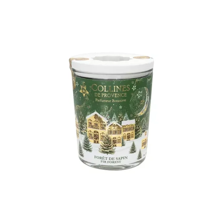 Bougie parfumée Forêt de sapin Collines de Provence - bougie de 180g