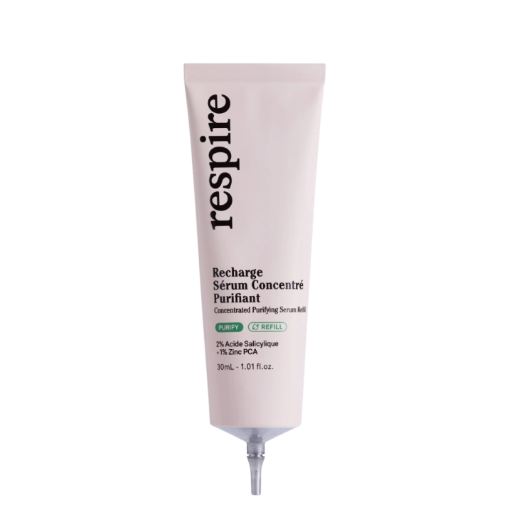 Recharge sérum concentré purifiant Respire - tube de 30ml