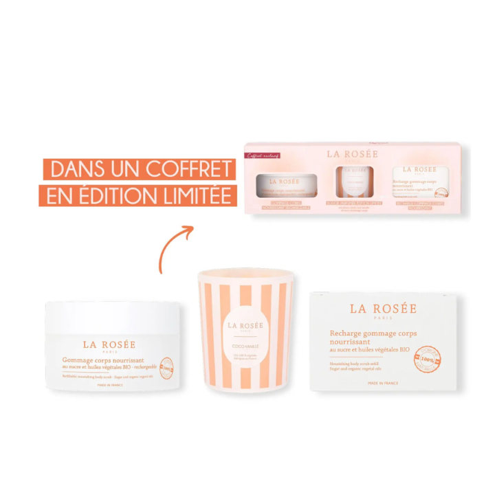 Coffret anniversaire La Rosée - coffret de 3 produits 