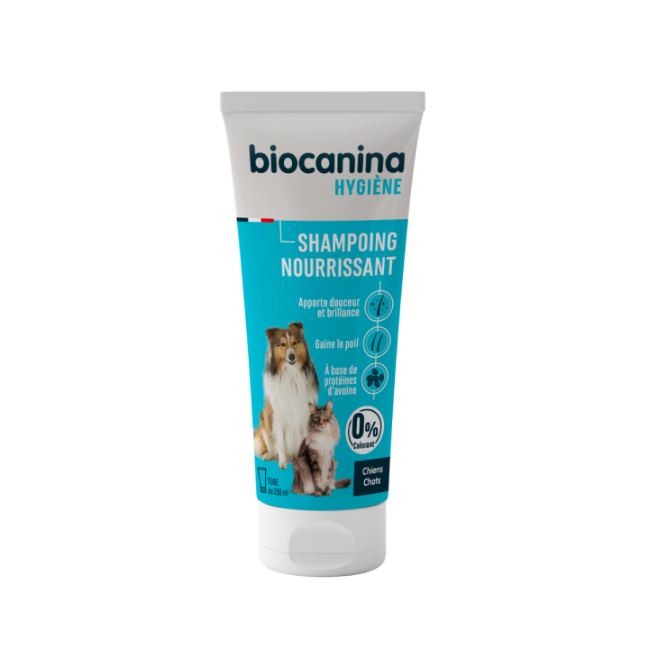 Shampoing nourrissant chien et chat Biocanina - tube de 200 ml