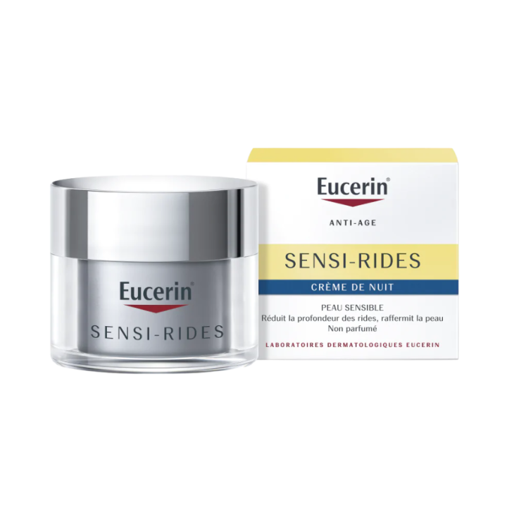 Sensi-rides Crème de nuit anti-rides Eucerin - pot de 50 ml
