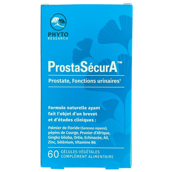 ProstaSécurA Phyto research - boîte de 60 gélules végétales