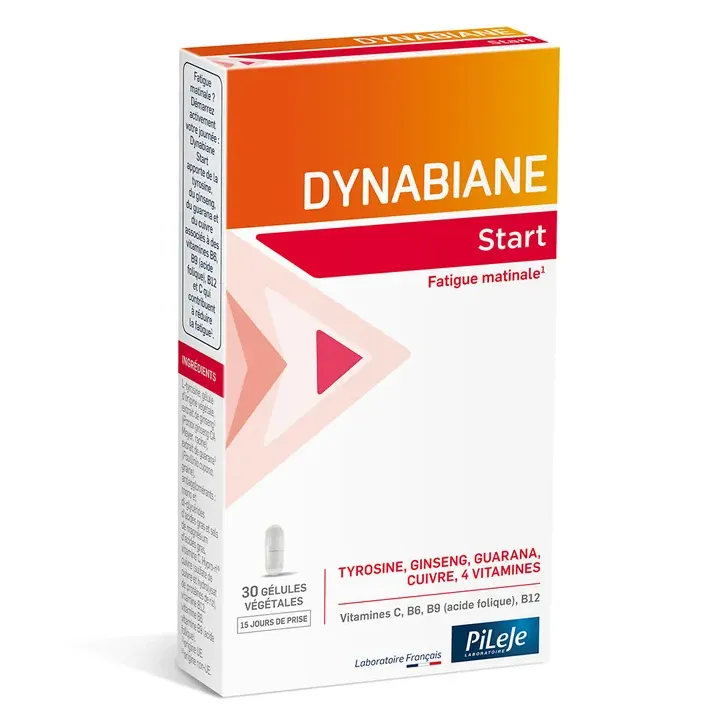 Dynabiane start fatigue matinale Pileje - boite de 30 gélules