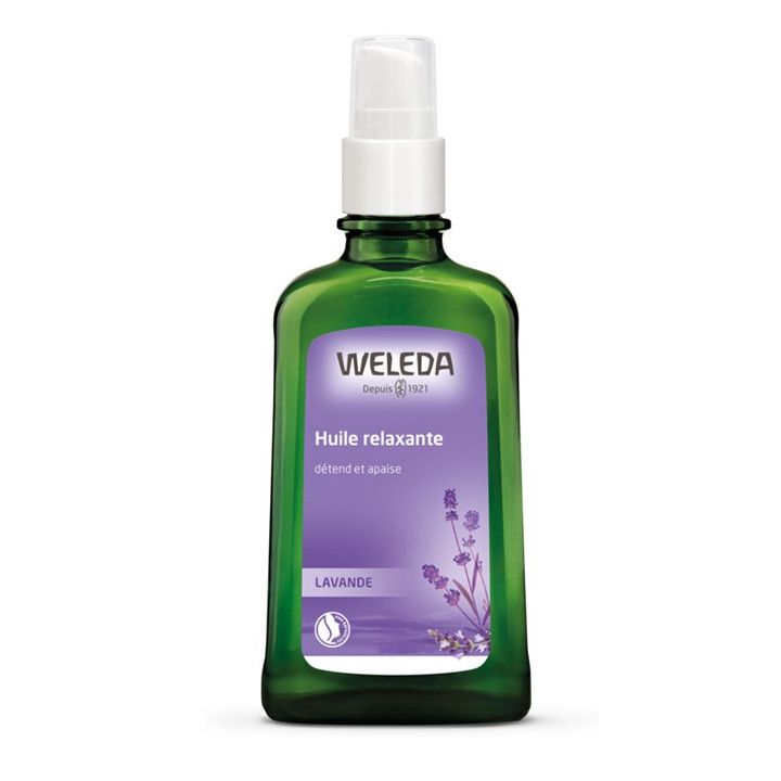 Huile relaxante à la lavande Weleda - Flacon de 100 ml