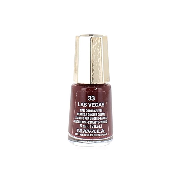 Mini Color Vernis à ongles 033 Las Vegas Mavala - flacon de 5 ml