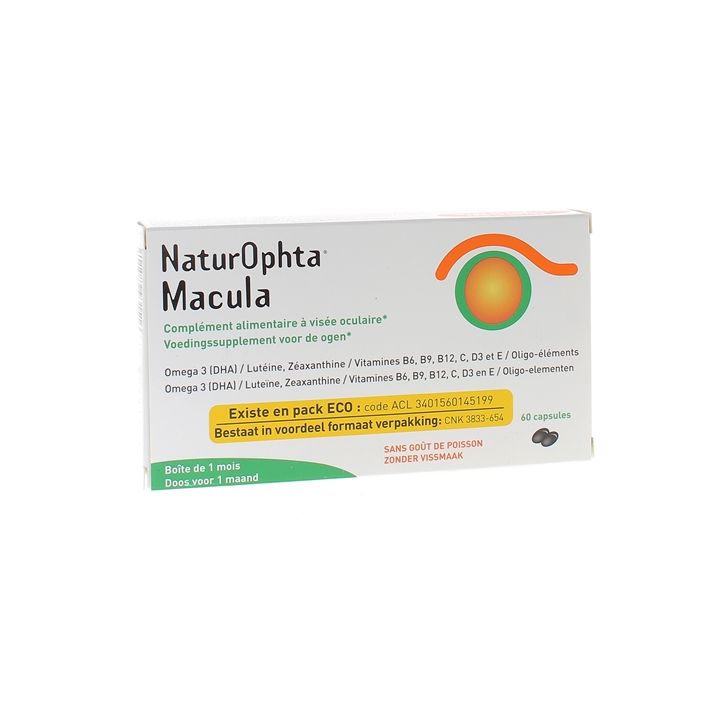 NaturOphta Macula Horus Pharma - boîte de 60 capsules