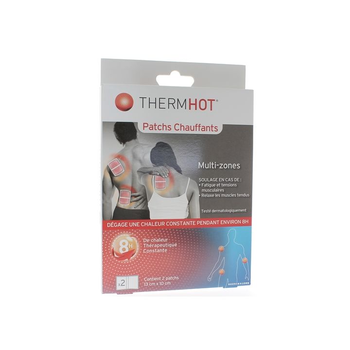 Patchs chauffant multi-zones Therm°hot - boîte de 2 patchs