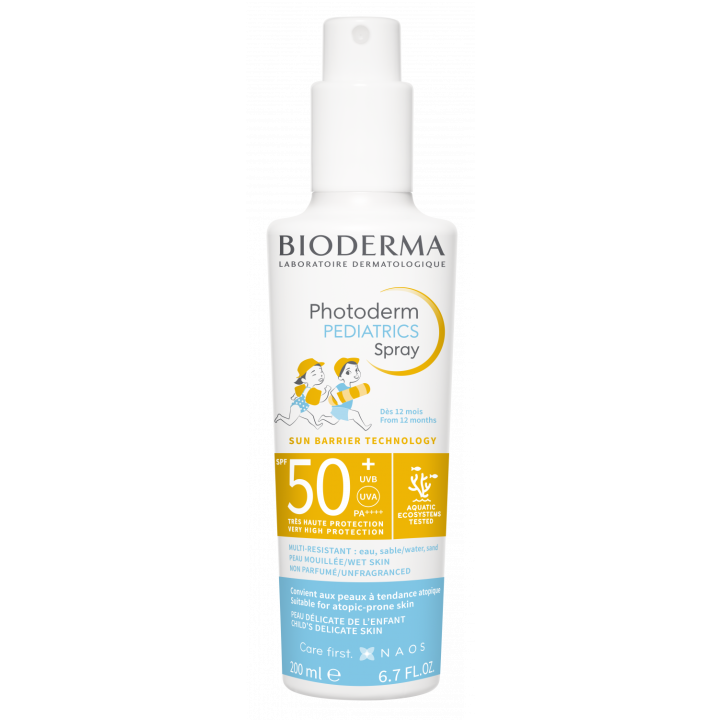 Photoderm Pediatrics Spray SPF50+ Bioderma - flacon de 200ml