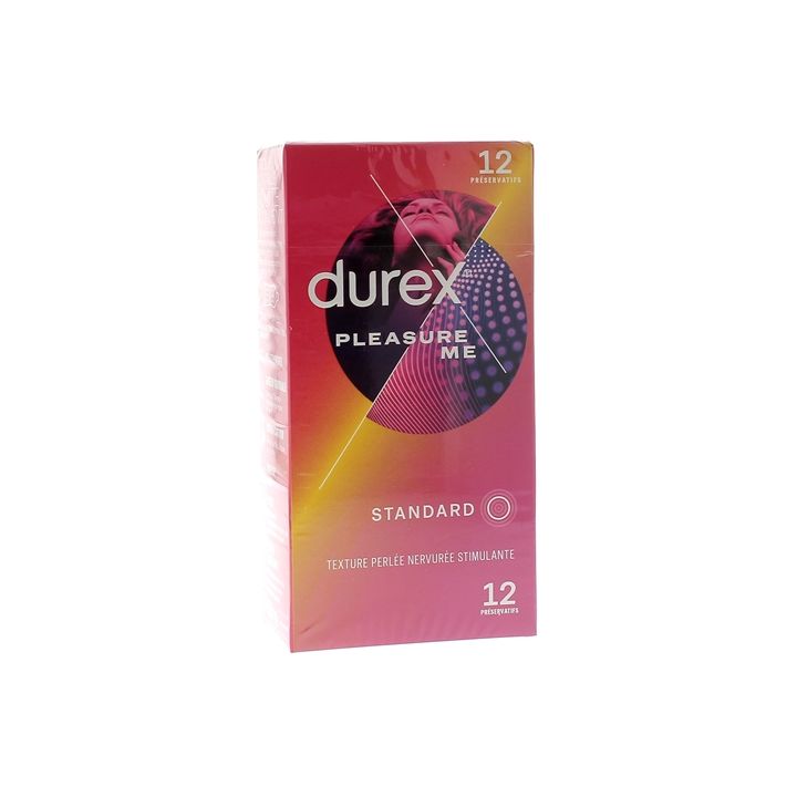 Préservatifs Pleasure Me Durex - boîte de 12 préservatifs