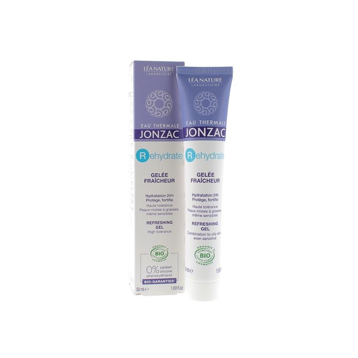 REhydrate Gelée fraîcheur bio Eau Thermale Jonzac - tube de 50 ml
