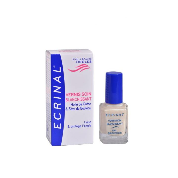 Vernis soin blanchissant Ecrinal - flacon de 10 ml