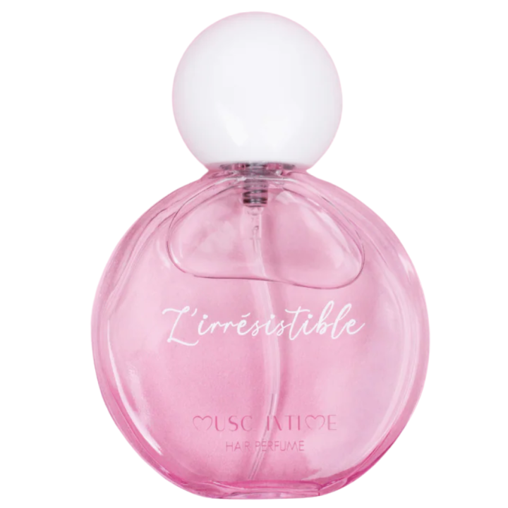 Parfum cheveux musc blanc l'irrésistible Musc Intime - flacon de 50ml