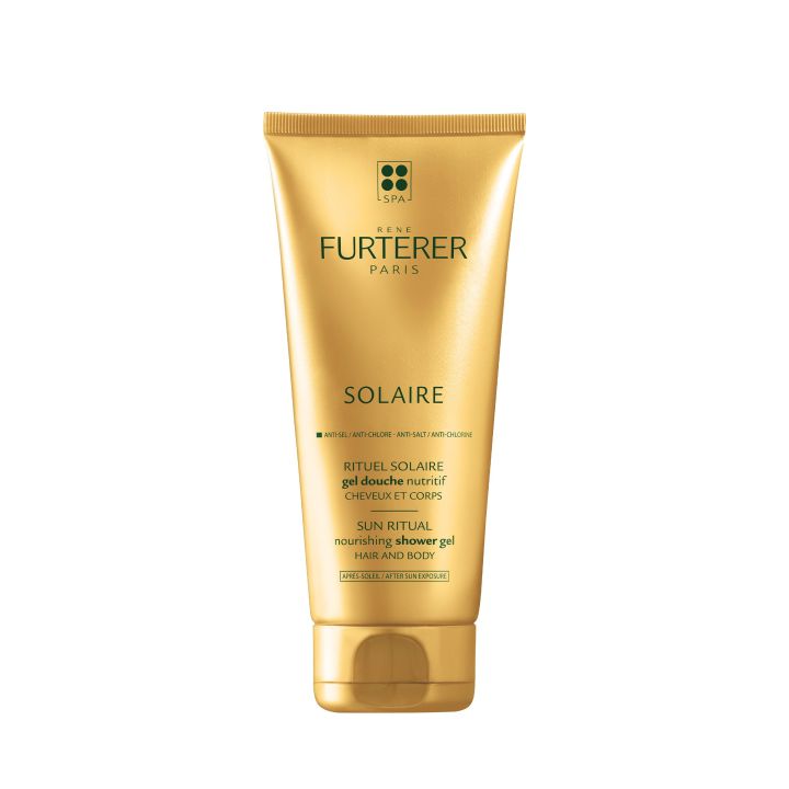 Gel douche nutritif cheveux et corps René Furterer - flacon de 200 ml