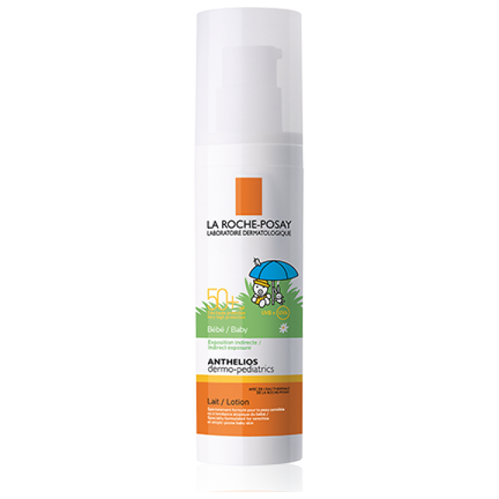 Anthelios dermo-pediatrics lait bébé SPF 50+ La Roche-Posay - flacon de 50 ml