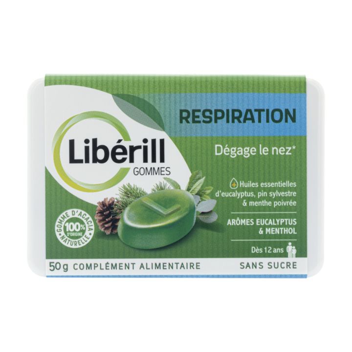 Gommes respiration Libérill - boîte de 50g
