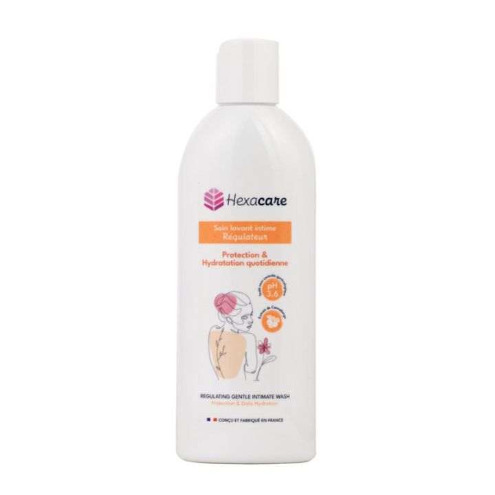Soin lavant intime régulateur Hexacare - flacon de 200ml 