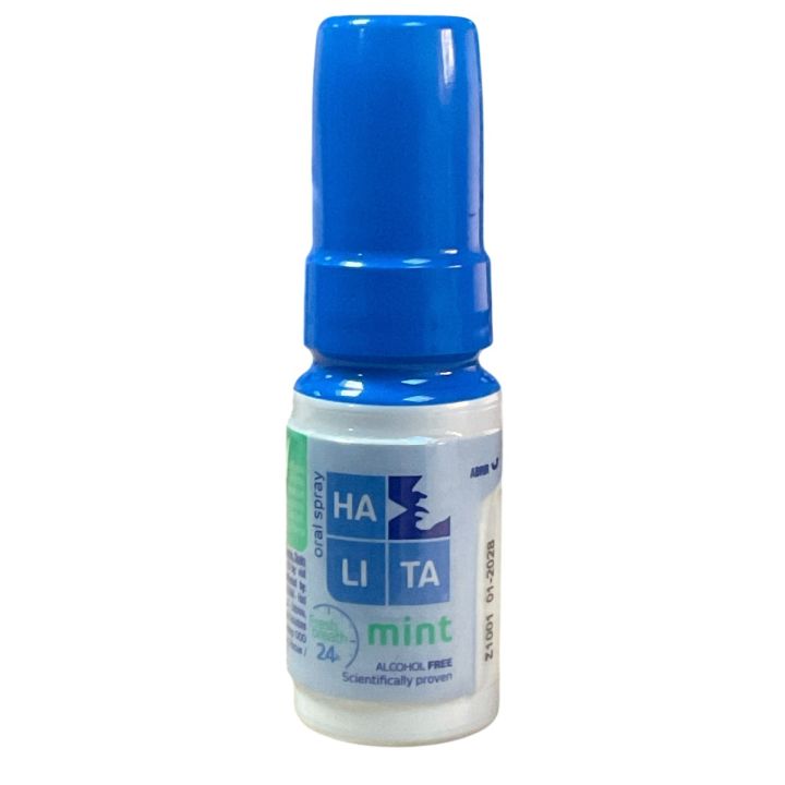 Spray buccal menthe Halita - spray de 15ml