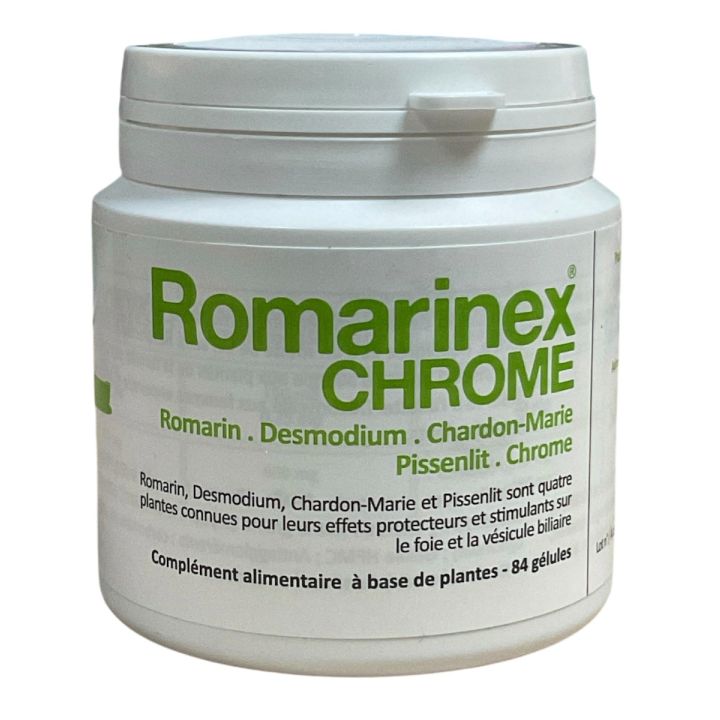 Romarinex chrome Dissolvurol - pot de 84 gélules 