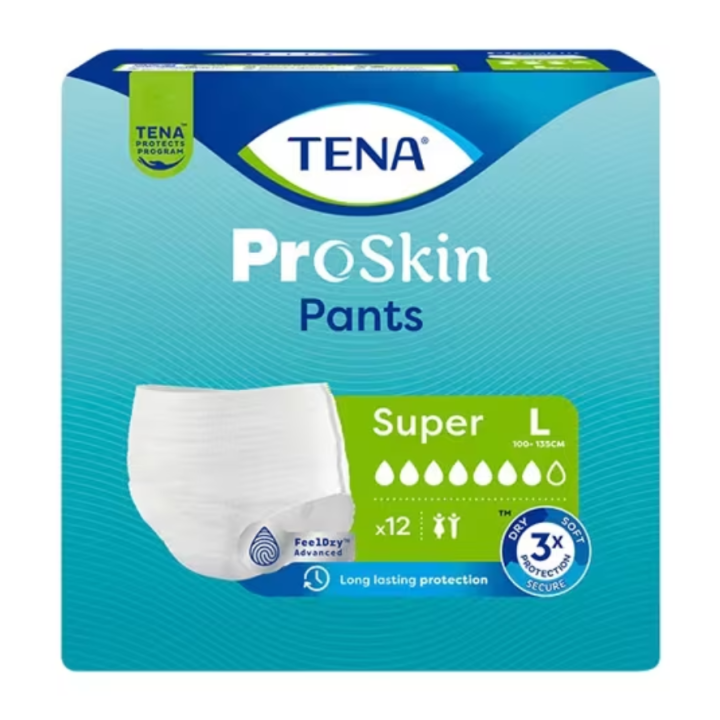 ProSkin super slips absorbants taille L Tena - paquet de 12 protections