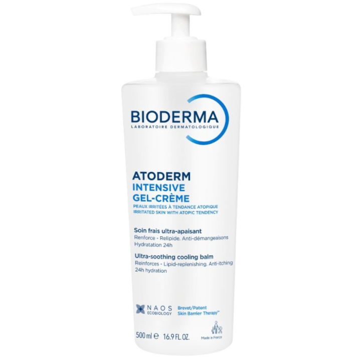 Atoderm Soin frais ultra-apaisant intensive gel-crème Bioderma - flacon de 500ml