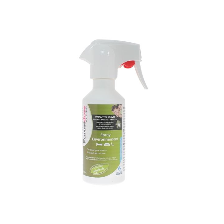 Poux lentes spray environnement Parasidose - spray de 250 ml