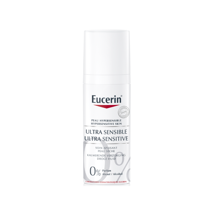 Ultra sensible soin apaisant peau sèche Eucerin - flacon de 50 ml