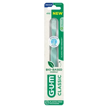 Classic brosse à dents bio-sourcée Medium Gum - une brosse à dents