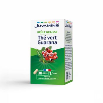 Thé Vert Guarana Brûle Graisse Juvamine