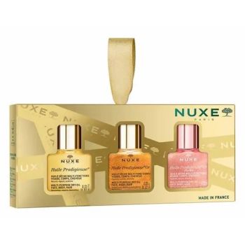 Coffret Les 3 Prodigieux Nuxe - coffret contenant 3 flacons