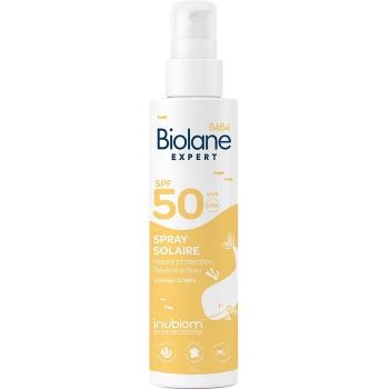 Spray solaire bébé SPF50 Biolane - spray de 200ml