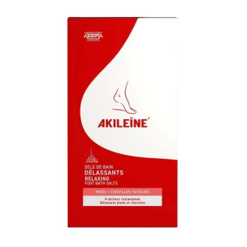 Sels de bain d&eacute;lassants Akile&iuml;ne - bo&icirc;te de 2 sachets de 150g