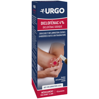 Diclofénac 4% anti-inflammatoire local Urgo - flacon de 25g (25ml)