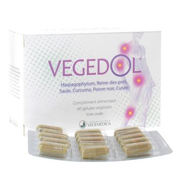 Vegedol Vegemedica - boîte de 60 gélules végétales