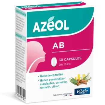 Azéol AB défenses immunitaires Phytoprevent - boîte de 30 capsules