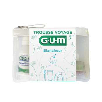 Kit voyage blancheur Gum - trousse de 4 produits