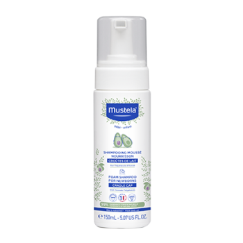 Shampooing mousse nourrisson Mustela - flacon de 150 ml