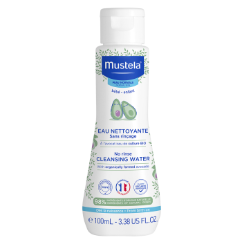 Eau nettoyante sans rin&ccedil;age Mustela - flacon de 100ml