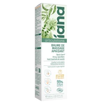 Baume de massage apaisant articulations Iana - tube de 100ml