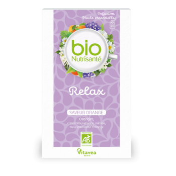 Infusion Relax bio Nutrisanté - 20 sachets